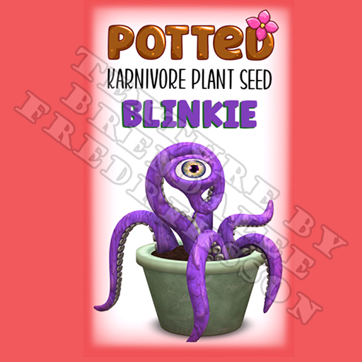 Potted: Karnivore Plant Seed: Blinkie (ACTUAL PLANT SEED) - Retired!