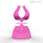 Magenta Syra Dress BombShell