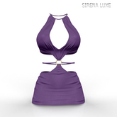 Purple Syra Dress BombShell