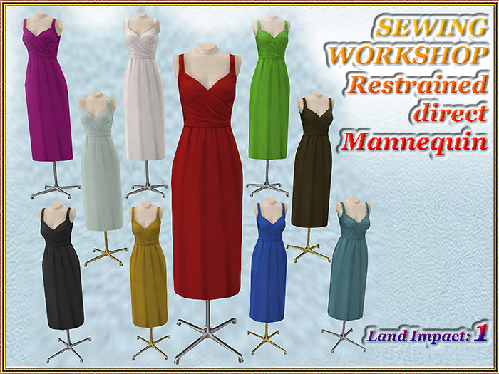 SEWING WORKSHOP - Restrained direct Mannequin (1 LI) (Full perm