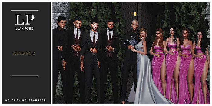 Luan Poses Wedding 2