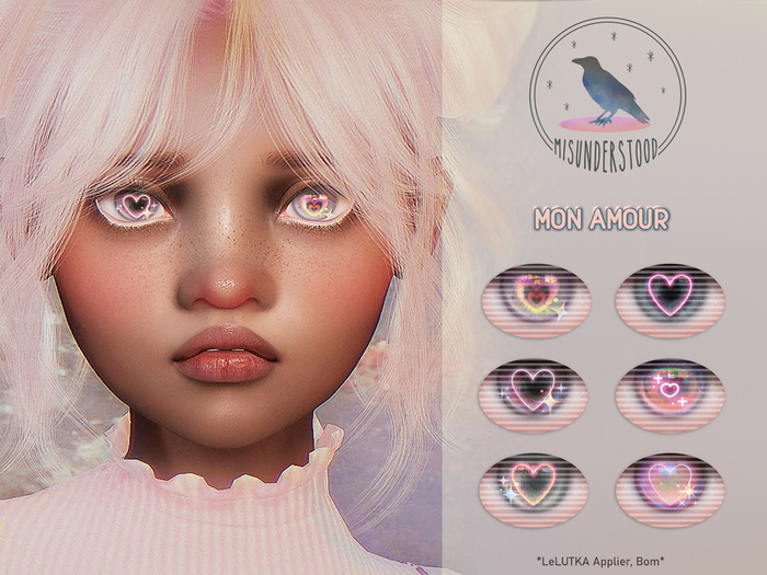 Misunderstood. Mon Amour Eyes (LeLuTka Applier, Bom)