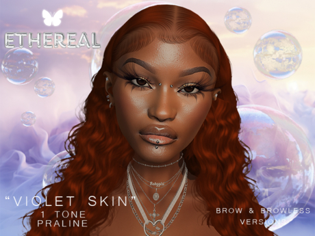 Second Life Marketplace - Ethereal Skin - Violet (Praline)