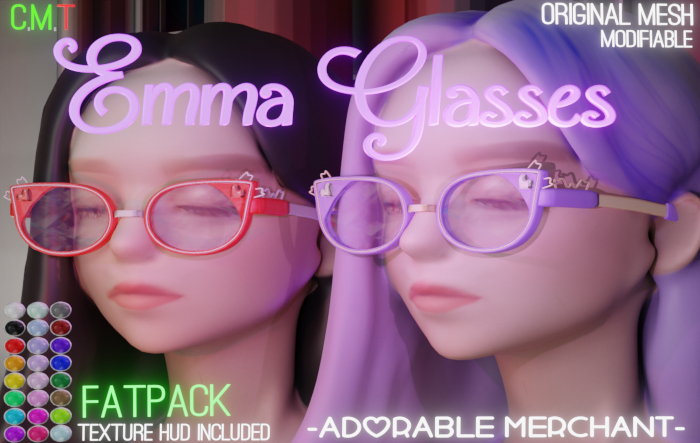 Emma Glasses  - FATPACK - Adorable Merchant -