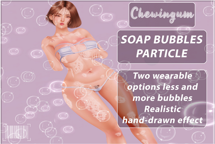 Chewingum SOAP BUBBLES PARTICLE BOX