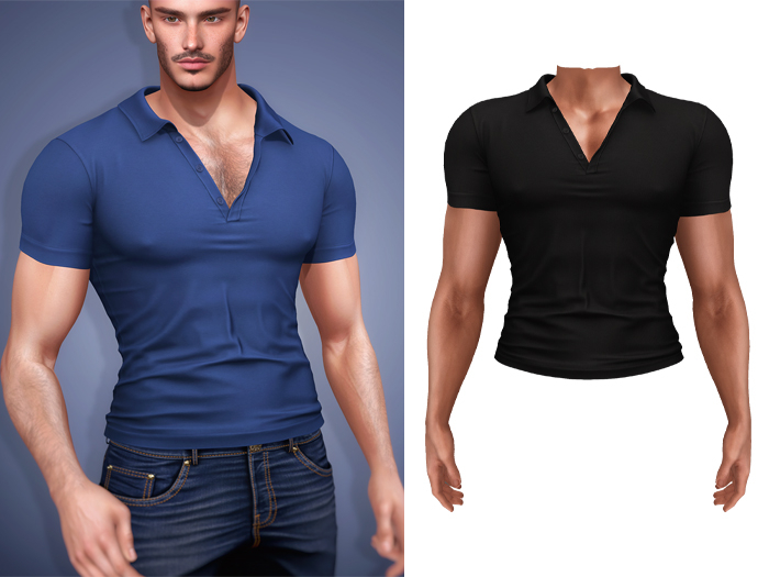 Mossu - Arthur Shirt - Black 