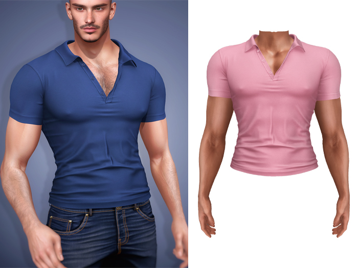 Mossu - Arthur Shirt - Pink