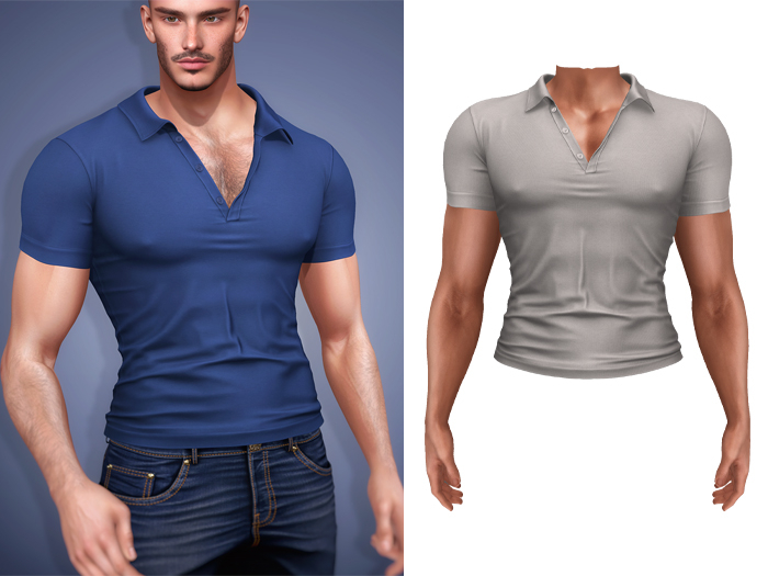 Mossu - Arthur Shirt - Light Gray 