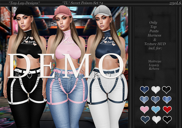 *Tay-Lay-Designs* Sweet Poison-Set 74 DEMO