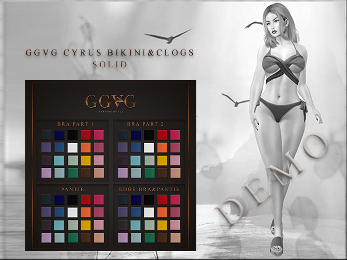GGVG CYRUS BIKINI SOLID COLORS (DEMO]