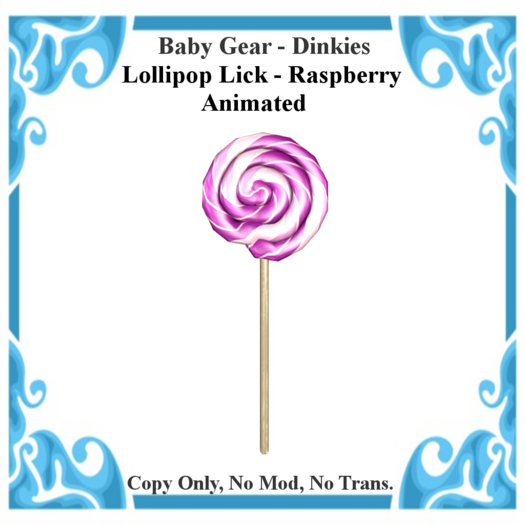 Baby Gear Dinkies - Lollipop Raspberry (Bagged)
