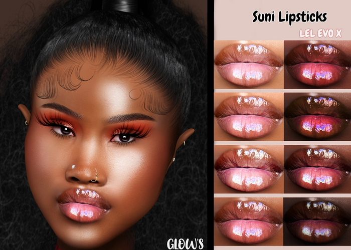 GLOW'S- SUNI LIPSTICKS