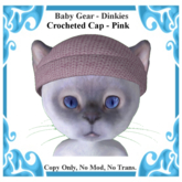 Baby Gear Dinkies - Winter Cap Pink (Bagged)