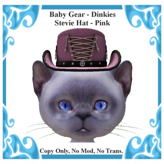 Baby Gear Dinkies - Stevie Hat Pink (Bagged)