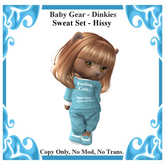 Baby Gear Dinkies - Sweat Set Hissy (Bagged)