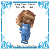Baby Gear Dinkies - Sweat Set Fish (Bagged)