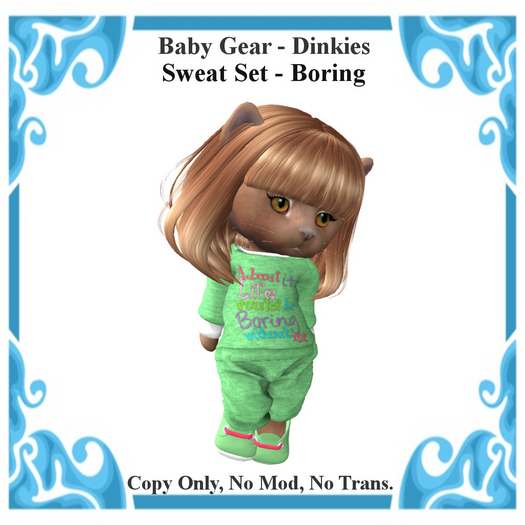 Baby Gear Dinkies - Sweat Set Boring (Bagged)