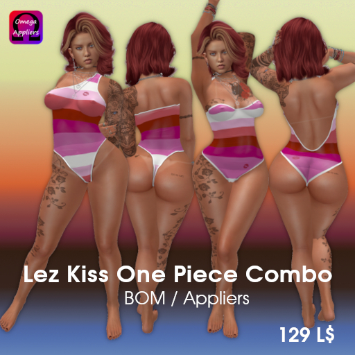 Lipstick Lesbian One Piece COMBO