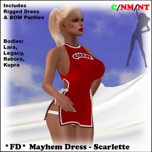 *FD* Mayhem Dress [Boxed] Scarlette