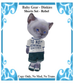Baby Gear Dinkies - Shorts Set Rebel (Bagged)