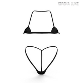 Black Elly Bikini PetiteX