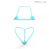 Blue Elly Bikini PetiteX