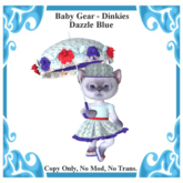 Baby Gear Dinkies - Dazzle Blue (Bagged)