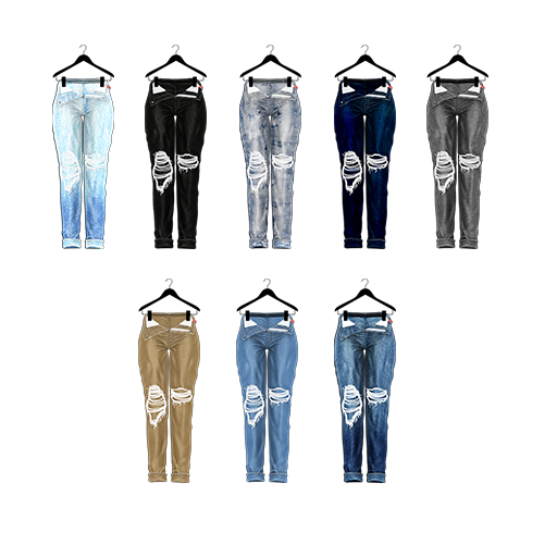 Melange: Tabitha Jeans [Fatpack]