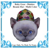 Baby Gear Dinkies - Beanie Cap Multi Color (Bagged)