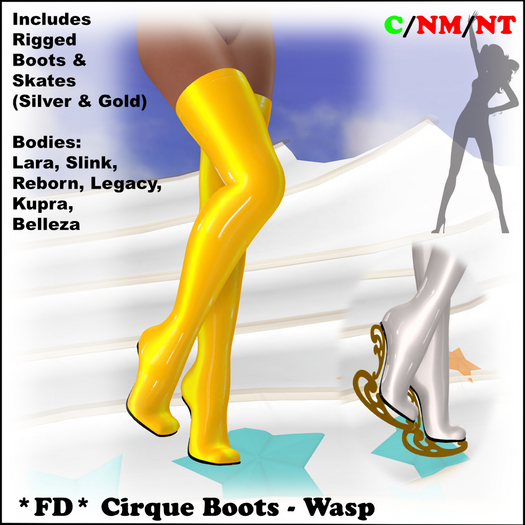 *FD* Cirque Boots [Boxed] Wasp