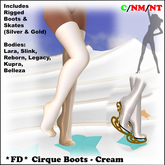 *FD* Cirque Boots [Boxed] Cream