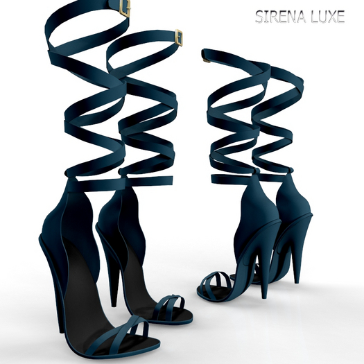 Emerald Wrapped Heels Kupra
