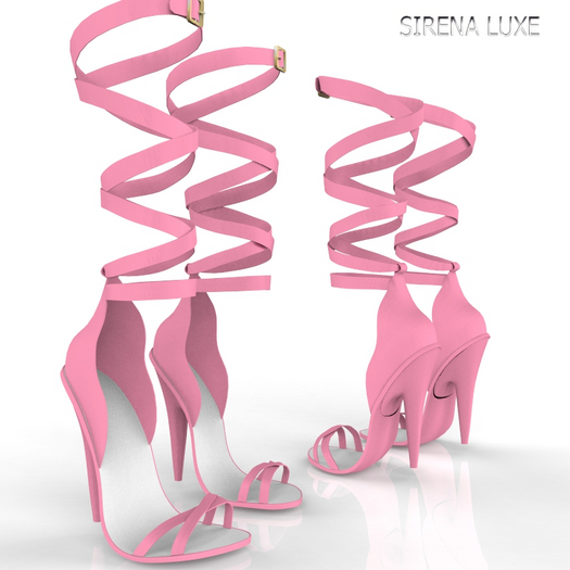 Pink Wrapped Heels Kupra
