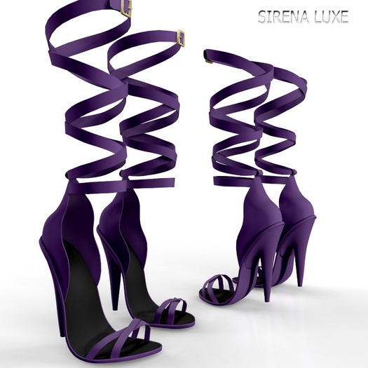 Purple Wrapped Heels Kupra