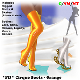 *FD* Cirque Boots [Boxed] Orange