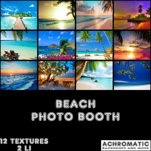 [A] Beach Photo Booth