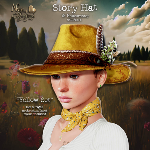 (NO) Story Hat - Yellow Set