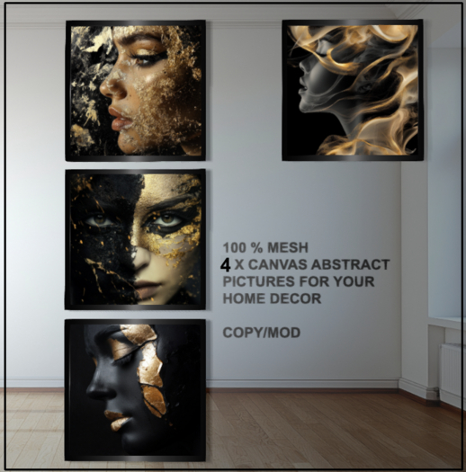 canvas Art work faces