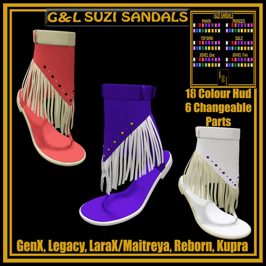 G&L SUZI SANDALS