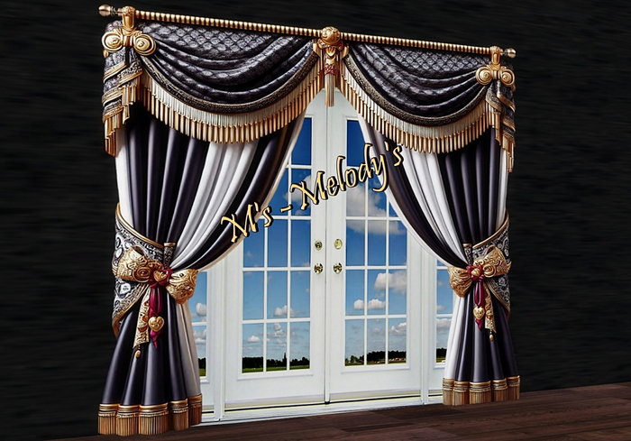 M's - Curtain - "Klementyna"
