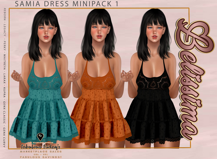 [Belissima] Samia Dress Minipack 1