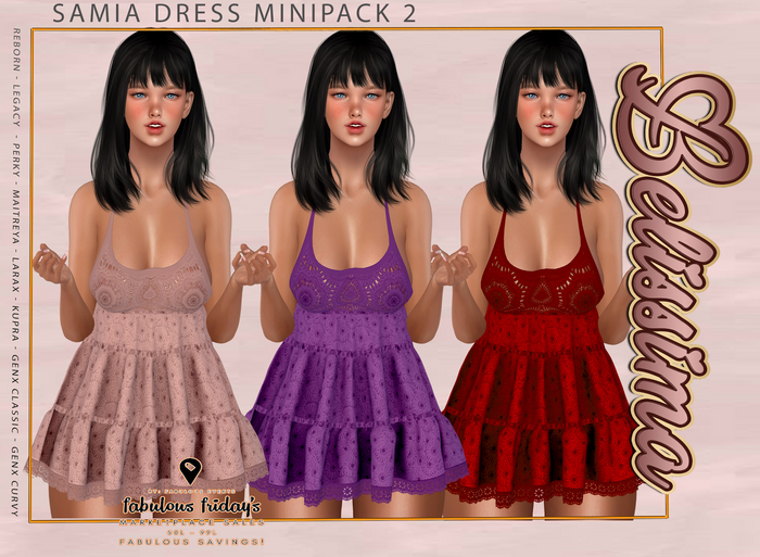 [Belissima] Samia Dress Minipack 2