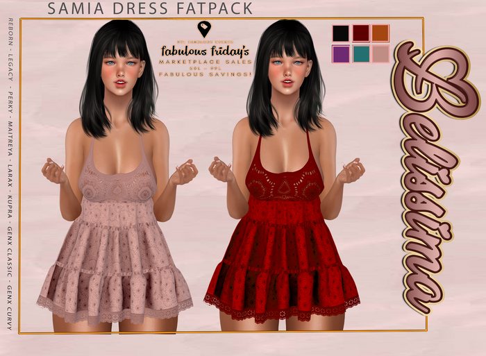 [Belissima] Samia Dress Fatpack