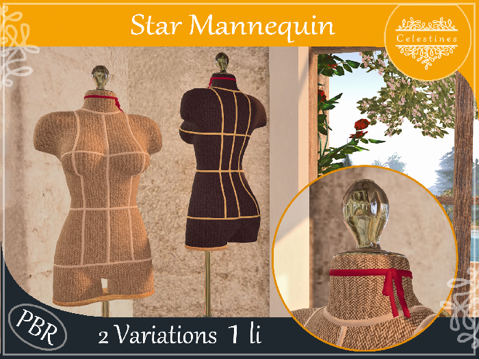 Celestines Star Mannequin dress form