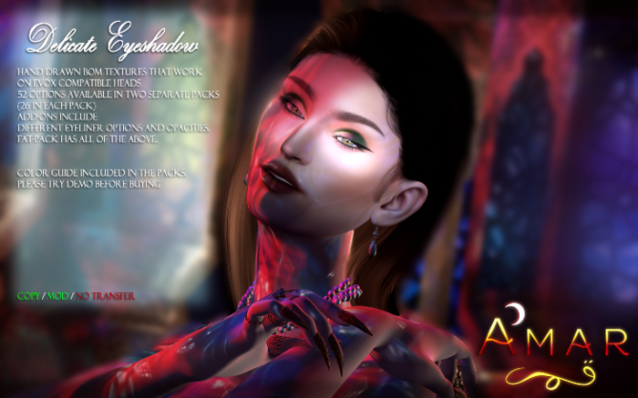 A'mar _ [Delicate]_[Eyeshadow] P A C K 2