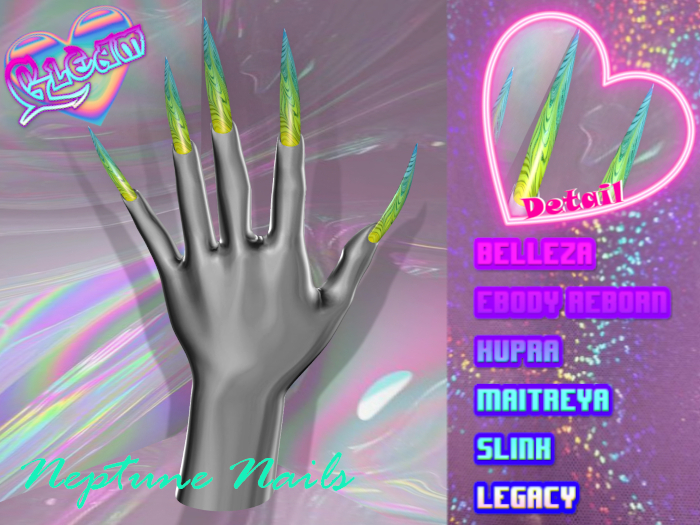 GLEAM: Neptune Nails
