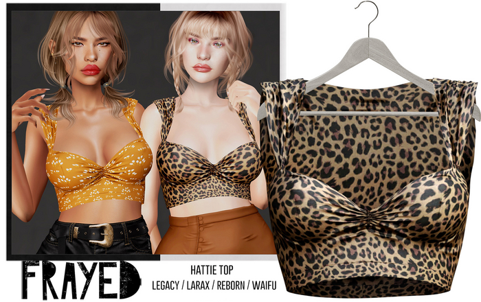 Frayed - Hattie - Leopard