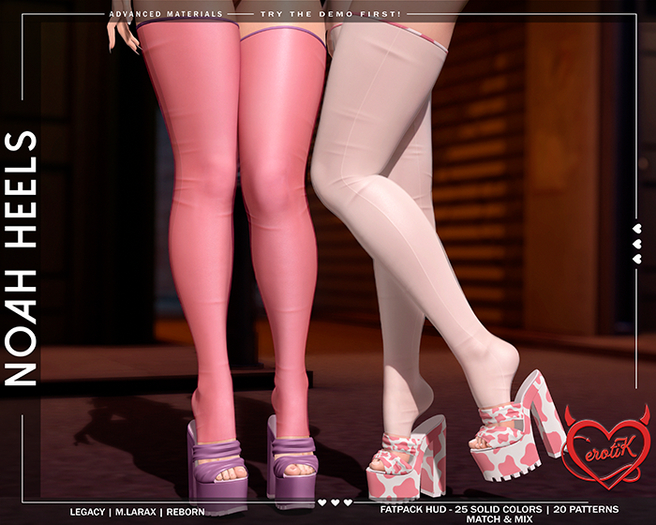 [erotiK] Noah Heels FATPACK