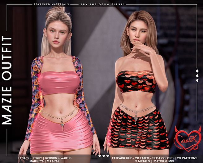 [erotiK] Mazie Dress FATPACK