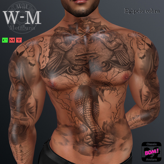 Tatuaje Egipcio cara mujer